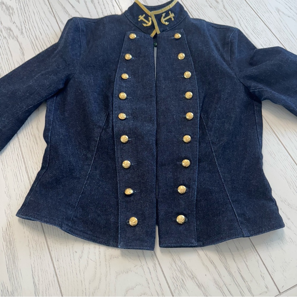 Bundle Ralph Lauren Demin blue and Gold with Military-Inspired Design - Picture 5 of 15
